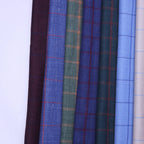 Linen Mulberry Silk Worsted Wool Summer Suit Fabric Men's Wool Hemp Silk Fabric