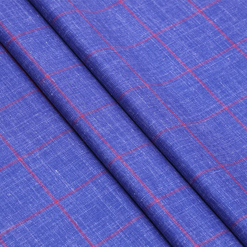 Linen Mulberry Silk Worsted Wool Summer Suit Fabric Men's Wool Hemp Silk Fabric