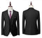 Luxury Men's Suit Business Formal Party Classic Slim Fitting Set