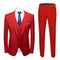 Men Wedding 2 Pieces Suit 3 Set Blazers Full Luxury Coat Pants Design Latest Vest Business 2022 Slim Fit Jacket Trousers