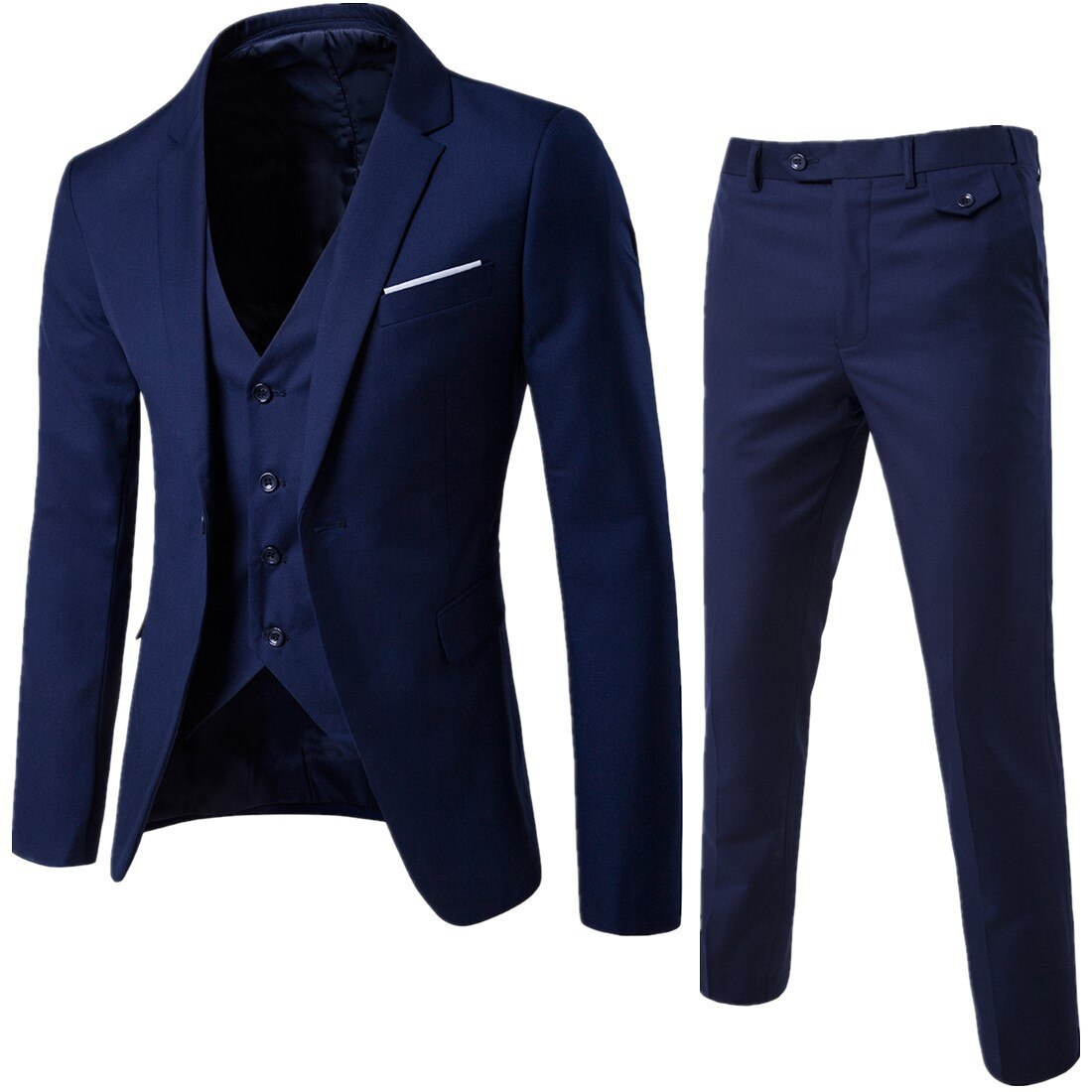 Men Wedding 2 Pieces Suit 3 Set Blazers Full Luxury Coat Pants Design Latest Vest Business Tailor Make suit Jacket Trousers
