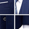 Men Wedding 2 Pieces Suit 3 Set Blazers Full Luxury Coat Pants Design Latest Vest Business 2022 Slim Fit Jacket Trousers