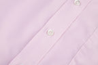 Men's Autumn Long Sleeve Fashionable Business Pink Shirt