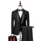 Men's Business Leisure Wedding Party Single Breasted 3-piece Groom Set Suit