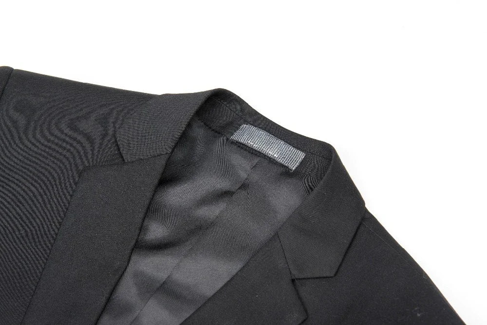 Men's Casual Set 2-piece Set Men's Formal Business Slim Fitting Set