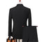 Men's Customized Groom Wedding Tailcoat Fashion Formal Party Business Suit Set 3-piece