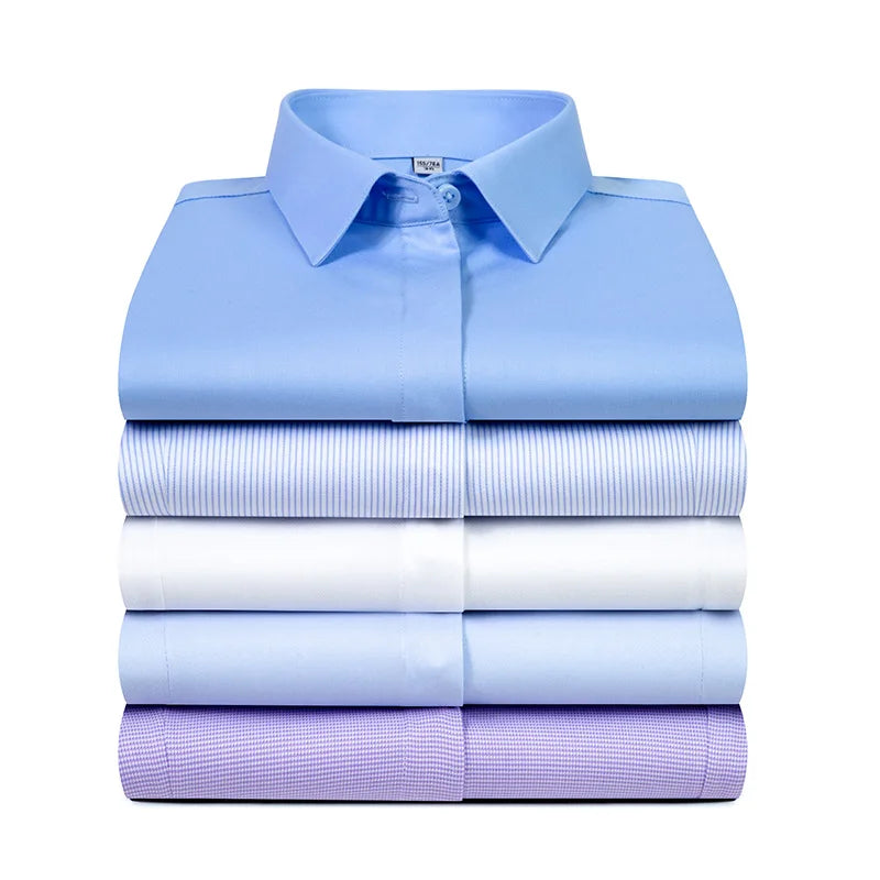 Men's Customized Iron Free Shirt Office Men's Dress Shirt
