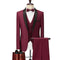 Men's Formal Slim Fitting Tuxedo Groom's Wedding Dinner Suit High-quality Set