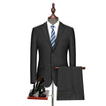 Men's High Quality Set Casual Slim Fit Design Business Formal 2-piece Set