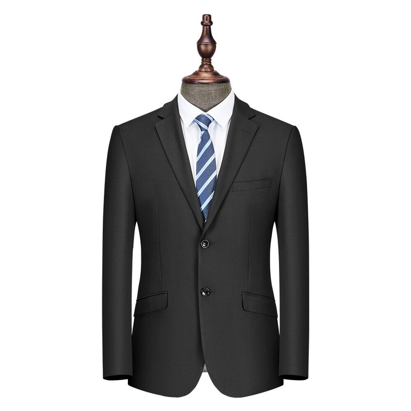 Men's High Quality Set Casual Slim Fit Design Business Formal 2-piece Set