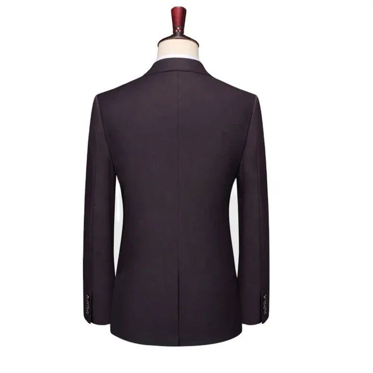 Men's High-quality Three Piece Suit Wholesale Men's Business Suit Beautician Men's Suit