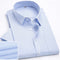 Men's Shirt Anti Wrinkle Plaid Printed Cardigan Casual Summer Short Sleeved Shirt