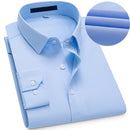 Men's Short Sleeved Shirt Non Ironing Business and Professional Formal Attire Long Sleeved Shirt