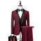 Men's Slim Fitting Suit Wedding Groom Suit Banquet Formal Tuxedo Men's Office Suit