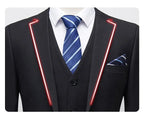 Men's Suit Slim Fitting Elegant and Atmospheric Groom's Dress Tuxedo Wedding Dress