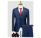 Men's Three Piece Suit Autumn Professional Formal Suit Plaid Bridegroom's Wedding Dress Business Customized Suit