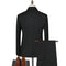 Men's Three Piece Suit Jacket Vest Pants Extra Large Customized Business Office Set