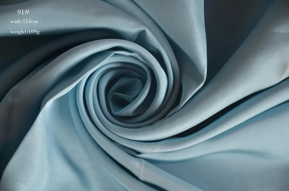 Multicolor Silk Blue Type Color Thai Dupion Silk Thai Raw Silk Double Palace Fabric Mulberry Silk Cloth Straight Skeleton Silk