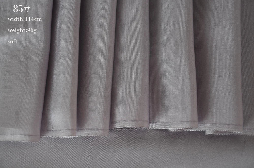 Multicolor Silk Blue Type Color Thai Dupion Silk Thai Raw Silk Double Palace Fabric Mulberry Silk Cloth Straight Skeleton Silk