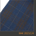 New Autumn and Winter Suit Fabric Fashion Men's and Women's Suit Set Fabric Worn Wool