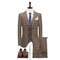 New Fashion Groom Fit Set Wedding Men's Set 3-piece Banquet Party Formal Set