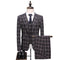 New Large Suit Men's Bridegroom's Wedding Dress Three Piece Suit