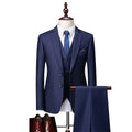 New Men's Casual Business British Style Suit Dinner Ball Dress Set