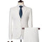 New Men's Set Formal Suit Slim Fit Business Tuxedo 2 Piece Set Groom Wedding Dress Men's Set