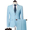 New Men's Set Formal Suit Slim Fit Business Tuxedo 2 Piece Set Groom Wedding Dress Men's Set