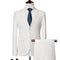 New Men's Set Formal Suit Slim Fit Business Tuxedo 2 Piece Set Groom Wedding Dress Men's Set