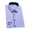 New Men's Solid Color Long Sleeved Shirt Business Casual Large Professional Shirt