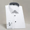 New Men's Solid Color Long Sleeved Shirt Business Casual Large Professional Shirt