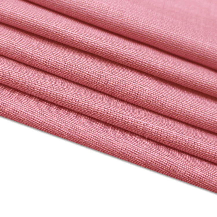 New Summer Bamboo Textile Worsted Color Elastic Men's and Women's Suit Fabric Blended Suit Fabric