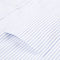 New Summer Business Professional Workwear White Solid Men's Stripe Plus Size Customized Long Sleeve Shirt