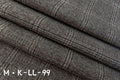 New Woolen Textile Fabric Autumn and Winter Full Wool Plaid Double-sided Cashmere Men's and Women's Clothing Set Wool