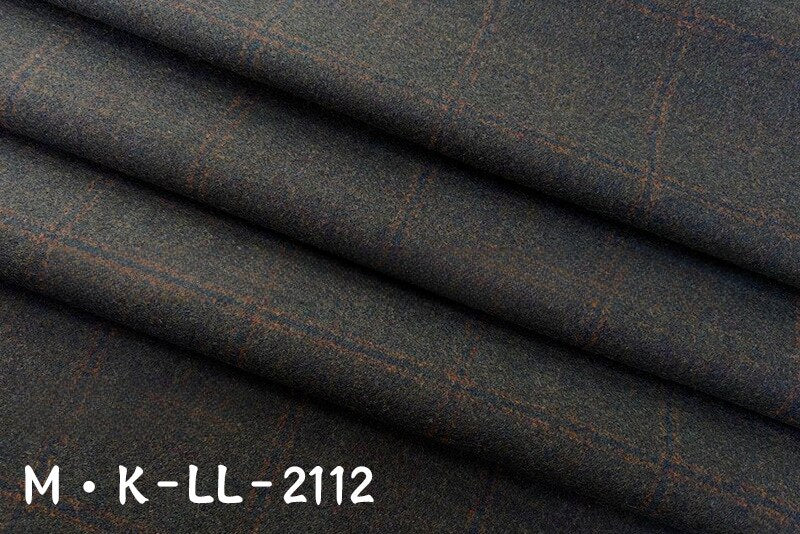 New Woolen Textile Fabric Autumn and Winter Full Wool Plaid Double-sided Cashmere Men's and Women's Clothing Set Wool