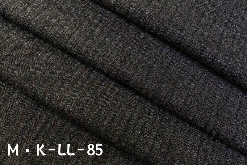 New Woolen Textile Fabric Autumn and Winter Full Wool Plaid Double-sided Cashmere Men's and Women's Clothing Set Wool