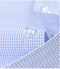Short Sleeved Shirt for Men's Summer Middle-aged and Young Business Attire, Wrinkle Resistant and Iron-free Plaid Shirt