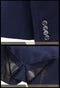 Elegant Blue Slim Fit Single Breasted Party Men's Classic Three Piece Set