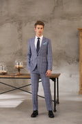 Shenzhen Tailor-made High-quality Wool Cashmere Business Casual Color Matching Suit Groom Wedding Dress Three-piece Suit