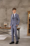 Shenzhen Tailor-made High-quality Wool Cashmere Business Casual Color Matching Suit Groom Wedding Dress Three-piece Suit