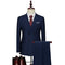 Simple and Fashionable Men's English Style Elegant Business Casual Wedding Gentleman Set Two-piece
