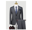 Slim Business Black Suit Men's Wedding Suit