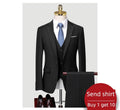 Customized Slim Fit Business Men's Wedding Groom Wedding Set