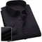Solid Color Professional Business Slim Fitting Casual Long Sleeved Men's Clothing Shirt