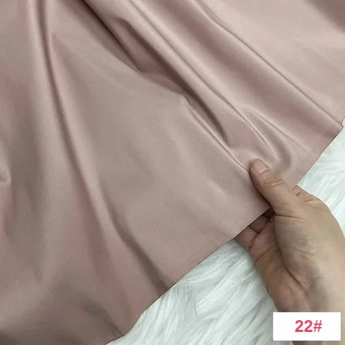 Solid Color Silk Double Palace Fabric Stiff Mulberry Silk Double Palace Fabric Dyed Yarn Double Palace Fabric Silk Clothing