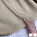 Solid Color Silk Double Palace Fabric Stiff Mulberry Silk Double Palace Fabric Dyed Yarn Double Palace Fabric Silk Clothing