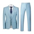 Suit Fashion Wedding Groom Set Single Breasted Men's Formal Slim Fit Adult Dress