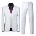 Suit Fashion Wedding Groom Set Single Breasted Men's Formal Slim Fit Adult Dress