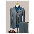 Suit Groom Wedding Dress Slim Business Casual Wear Three Piece Autumn Suit Men